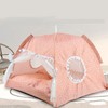 Indoor Pet Tent Detachable Washable Soft Warm Prevent Slip Cute