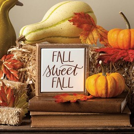 Primitives by Kathy Fall Sweet Fall Home Décor Sign