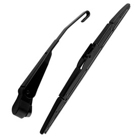 BOXI Rear Windshield Back Wiper Arm Blade Set Fit for Honda CR-V 2012 2013 2014 2015 2016 / for Toyota Highlander 2008-2013/Prius V 2012 2013 2014 2015/RAV4 2006-2012 | 76720-T0A-003 76720T0A003