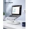 Lamicall LN09 Ergonomic Laptop Stand for Desk Adjustable Height Aluminum