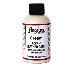 Angelus Acrylic Leather Paint 118 ml / 4 oz (Cream / Cream)