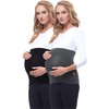 Be Mammy Ladies' Belly Band 169, Pack of 2 -