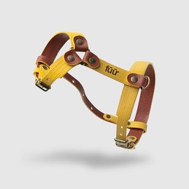 PILATUS DOG HARNESS - Swiss Design, Handmade in Spain with Fire Hoses from Switzerland, Spain and France (XL)