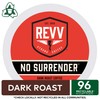 REVV No Surrender, Single-Serve Keurig K-Cup Pods, Dark Roast Coffee,