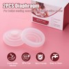 2PCS Diaphragm Compatible with Momcozy M5, Silicone Diaphragm Replacement Parts