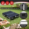 SUNLIFER Portable Charcoal Grill, Table Top Small BBQ Grill For