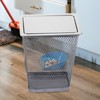 Kichvoe Stainless Steel Trash can Lid Replacement for Kitchen Countertop
