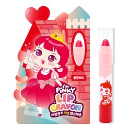 I'm Pinky Kids Lip Crayon for Children 2.5g, 01 Bling Red, 1 Piece