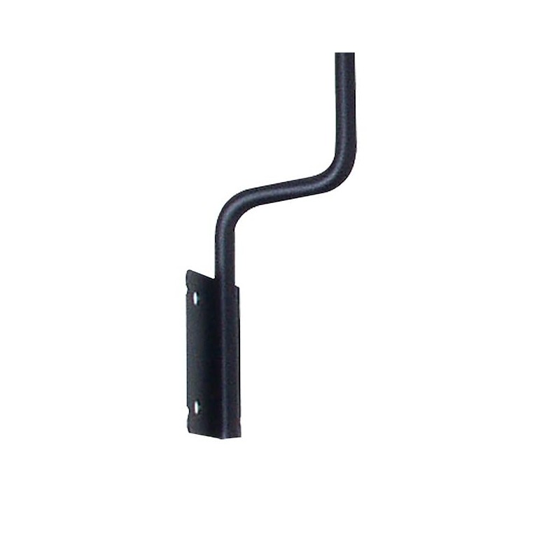 Panacea Deck Hanger Hooks, Black, 8.75" Hangers, Pack of 2