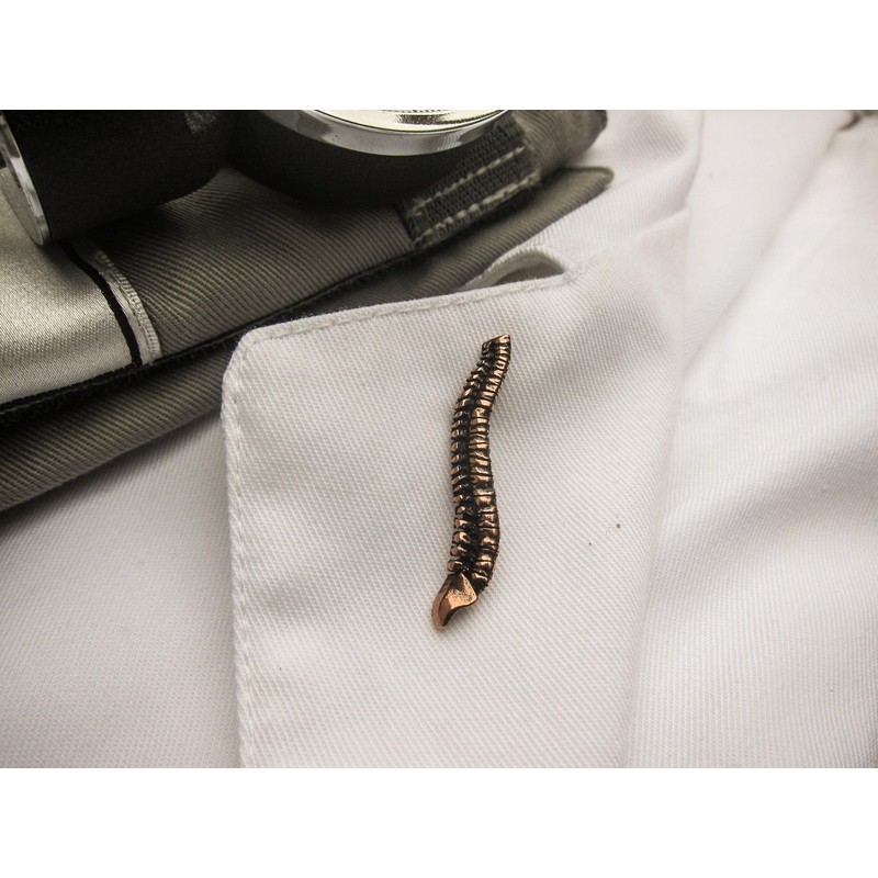 Jim Clift Design Spine Copper Lapel Pin - 1 Count