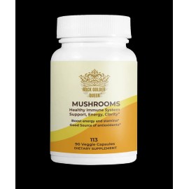 Bio Essence Health Science RGQ113 - MUSHROOMS, 90 Veggie Capsules