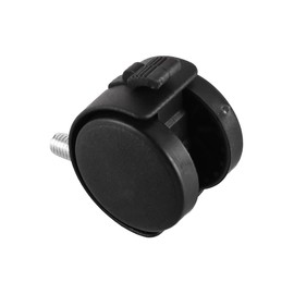 Ieron 4 Pcs Swivel Castors with Screw Thread Durable Caster Wheels for Flower Pot Shelves Cabinets Tables and Furniture Replacement Heavy Duty Wheel Set