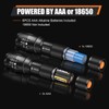 Esgofo LED Flashlights 2 Pack Bright Powerful EDC Handheld Flash