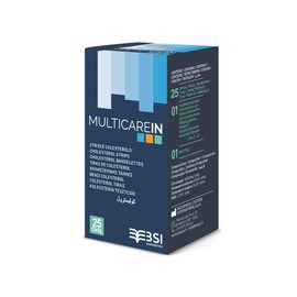 Multicare BSI Cholesterol Strip, Pack of 25