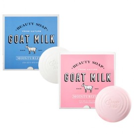 Shower Mate Goat Milk Soap 90gx 12ea (White Milk Scent Strawberry Shower Mate Goat Milk Soap White Milk Scent 90g*12ea