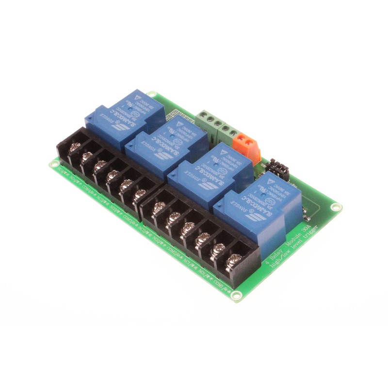 NOYITO 30A 4 Channel Relay Module High Low Level Trigger