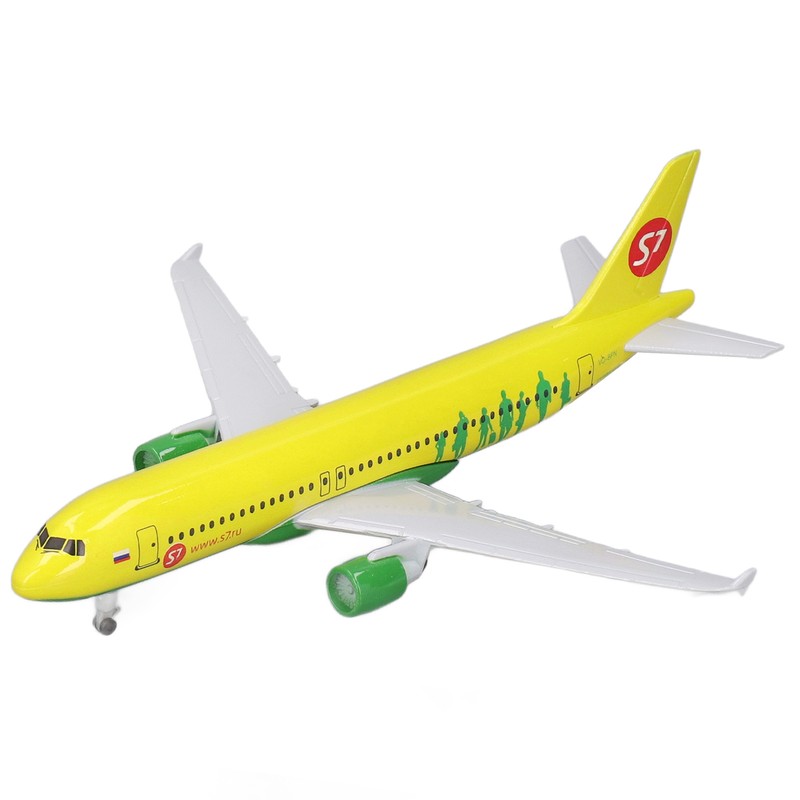 Aircraft Model Detachable Alighting Carriage Decoration Yellow Alloy Plane Model