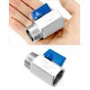 QWORK Mini Ball Valve, 4 Pack 3/4" Female & Male