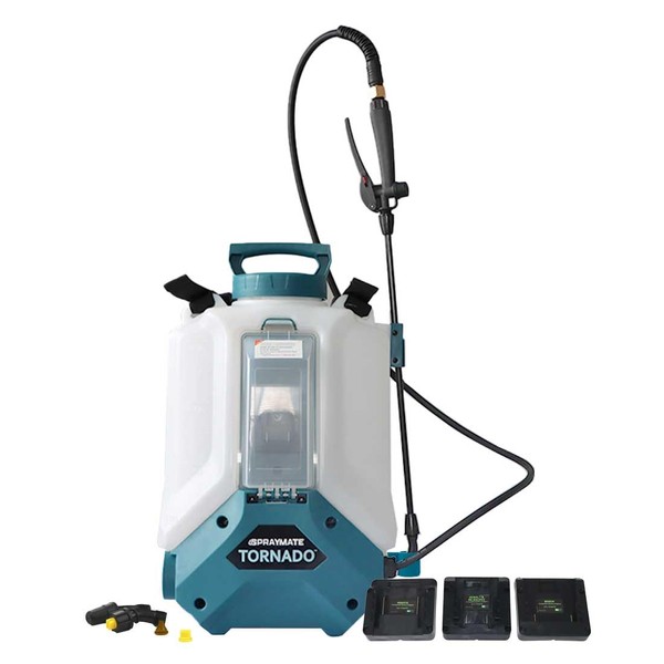 SprayMate Tornado 4-Gallon Battery Powered Backpack Sprayer (2025 Model) –