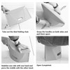 Wind Tour Portable Folding Stool Outdoor Camping Plastic Chair Ultra-Thin