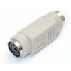 PS/2 Gender Changer Coupler - Mini Din 6pin Female to
