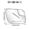 Algrix Passenger Side Mirror Glass Replacement for Ford Explorer 2011