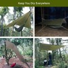 Sunyear Hammock Camping with Rain Fly Tarp and Net, Portable