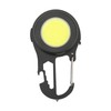 Mini Keychain Light USB Dual Light Source Keychain Flashlight Magnetic