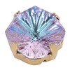 10Pcs Sewing Claw Diamond Fat Square Glass High Top Clothing
