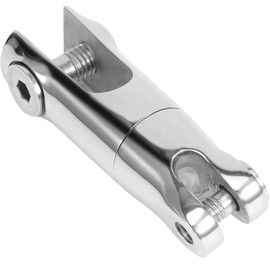 Laorde 316 Stainless Steel Boat Anchor Swivel Connector 3/8 inch - 1/2 inch Two Section Marine Grade Heavy Duty Anchor Chain Swivel