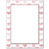 Stamped Hearts Letterhead Laser & Inkjet Printer Paper (100 Pack)