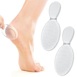 2PCS Transparent Nano Glass Foot File, Double-Headed Foot Scrubber Callus Remover, Professional Feet Care Tools, Used to Remove Dead Skin, Calluses, Crack, Wet and Dry