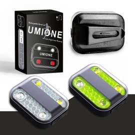 UMIONE - Grey Elegance - Safety Light Set for Runners and Satchels Stylish Running Light for Safety and Style. Discover the New Dimension of Visibility.