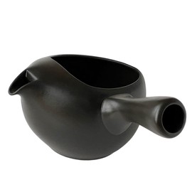 Landscape.com Tokoname Ware Teapot Without Lid, Black 13.5 fl oz (400 ml), Made in Japan