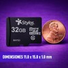 Memoria Micro SD 32GB Clase 10 Sin Adaptador Negro Stylostech