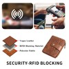 GAEKEAO Wallet for Women RFID Blocking Vegan Leather Bifold Card