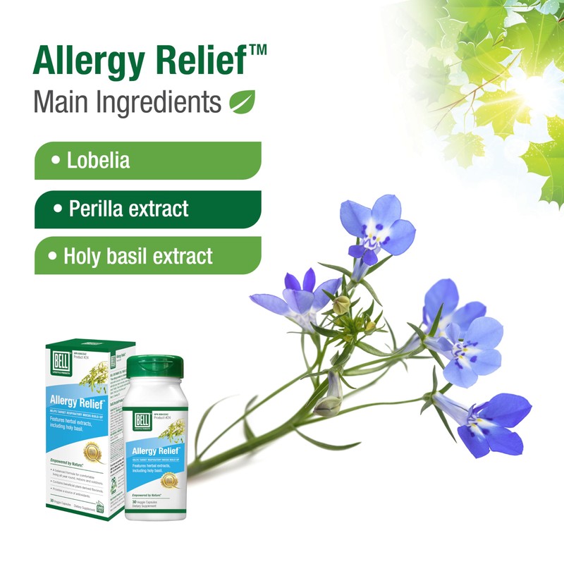 Bell Allergy Relief™ - A balanced natural formula, for comfortable