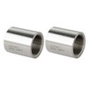 Quickun 304 Stainless Steel Pipe Coupling Fitting, 1/4" x 1/4"