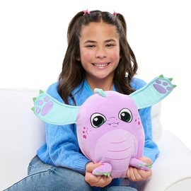 Flipeez Large Plush Jett, Dragon, Ages 3 and Up