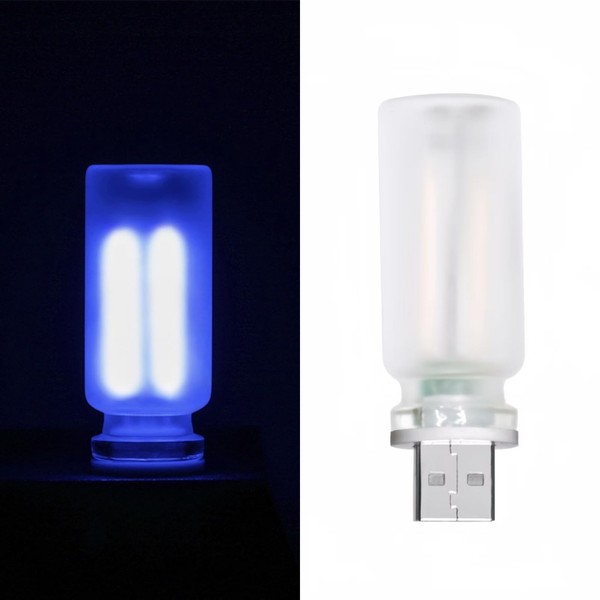 Retro Car Lamp, Touch-Adjust USB LED Automotive Lights, Plug-in Night