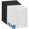 Amboseli 8 Pack C545 H13 HEPA Replacement Filter S Compatible