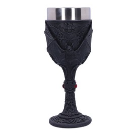 Nemesis Now Dark Fang Goblet 18.5cm Black