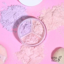 Moira Set & Correct Loose Setting Powder, 005 Rose Pink - Lichte tot medium huid met een koele ondertoon.