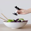 Balvi Toothpick Dispenser and Salt and Pepper Shakers CAT Black