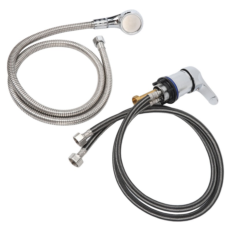 23.6in Faucet 47.2in Electro Polishing Hose High Pressure Sprayer Shampoo