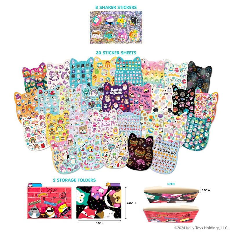 Squishmallows - Sticker Graffiti Set