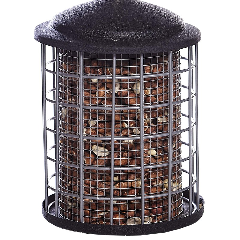 Metal Bird Peanut Feeder Squirrel Bite Durable Proof Blocking Protection