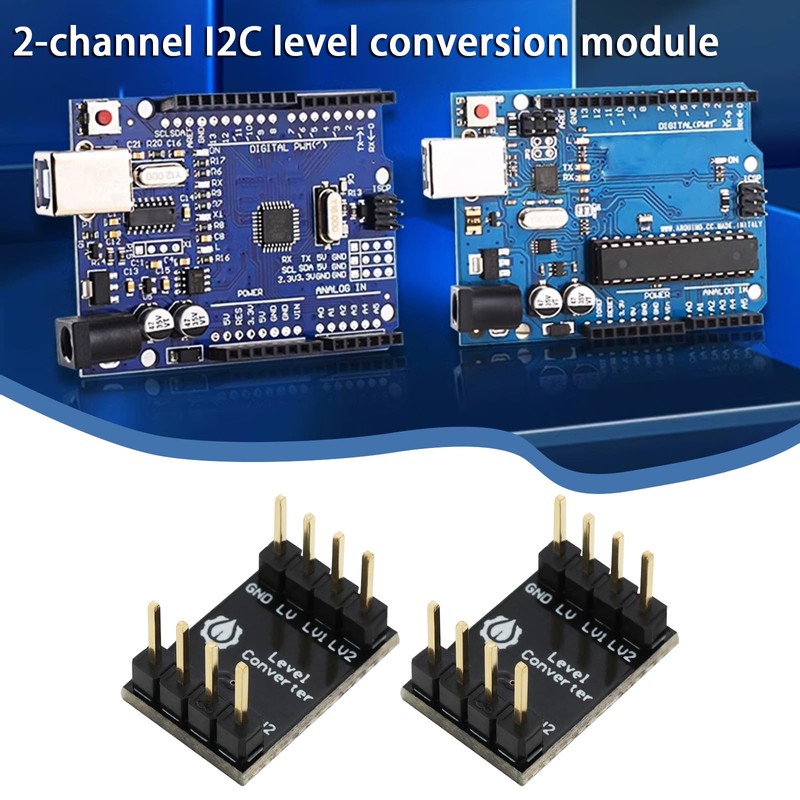 VGOL 4-Piece Logic Level Converter 2-Channel Bidirectional Shifter I2C 3.3V-5V