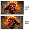 Pirate Flag 90 x 150 cm with Eyelets - Large