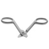 Kosmetex Extra Strong Toenail Scissors, Rustproof, 10.5 cm, Scissors for